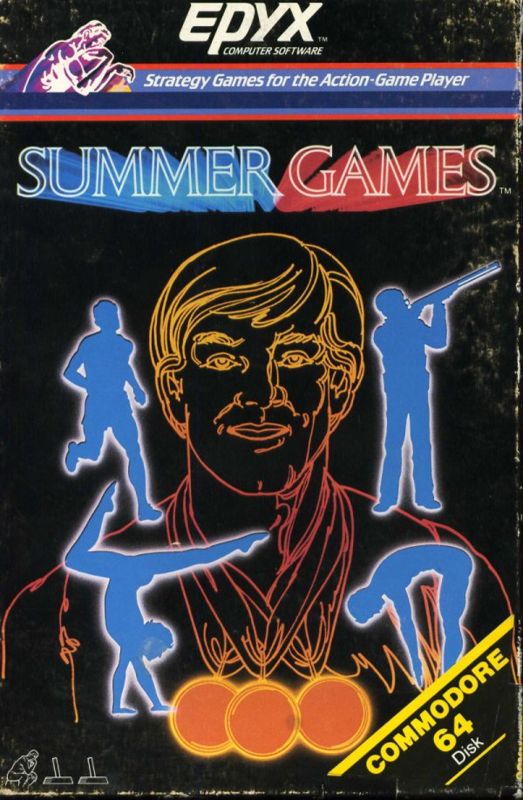 Summer Games box art for Sega Master System